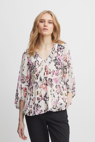 ICHI Blouse 'Ihely Ms' in Gemengde kleuren: voorkant