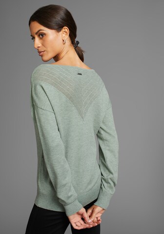 LAURA SCOTT Pullover in Grün