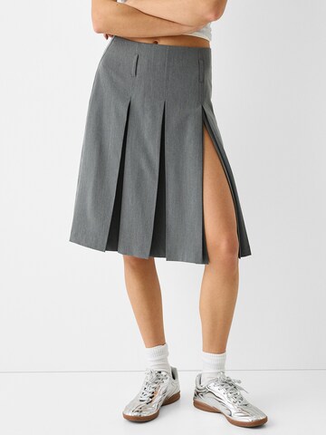 Jupe Bershka en gris