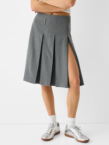 Bershka Skirt in Grey