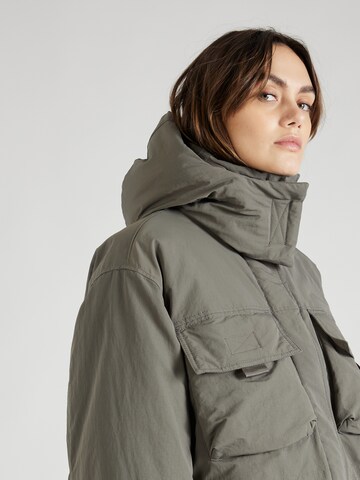 WEEKDAY Winter Parka 'Attila' in Green