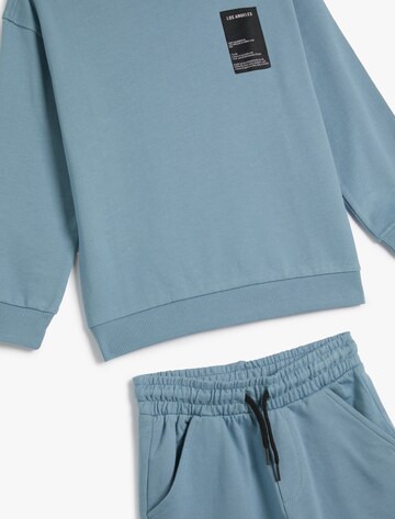 Koton Sweat suit in Blue