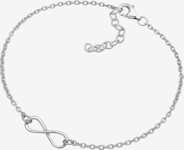 ELLI Armband 'Infinity' in Zilver: voorkant