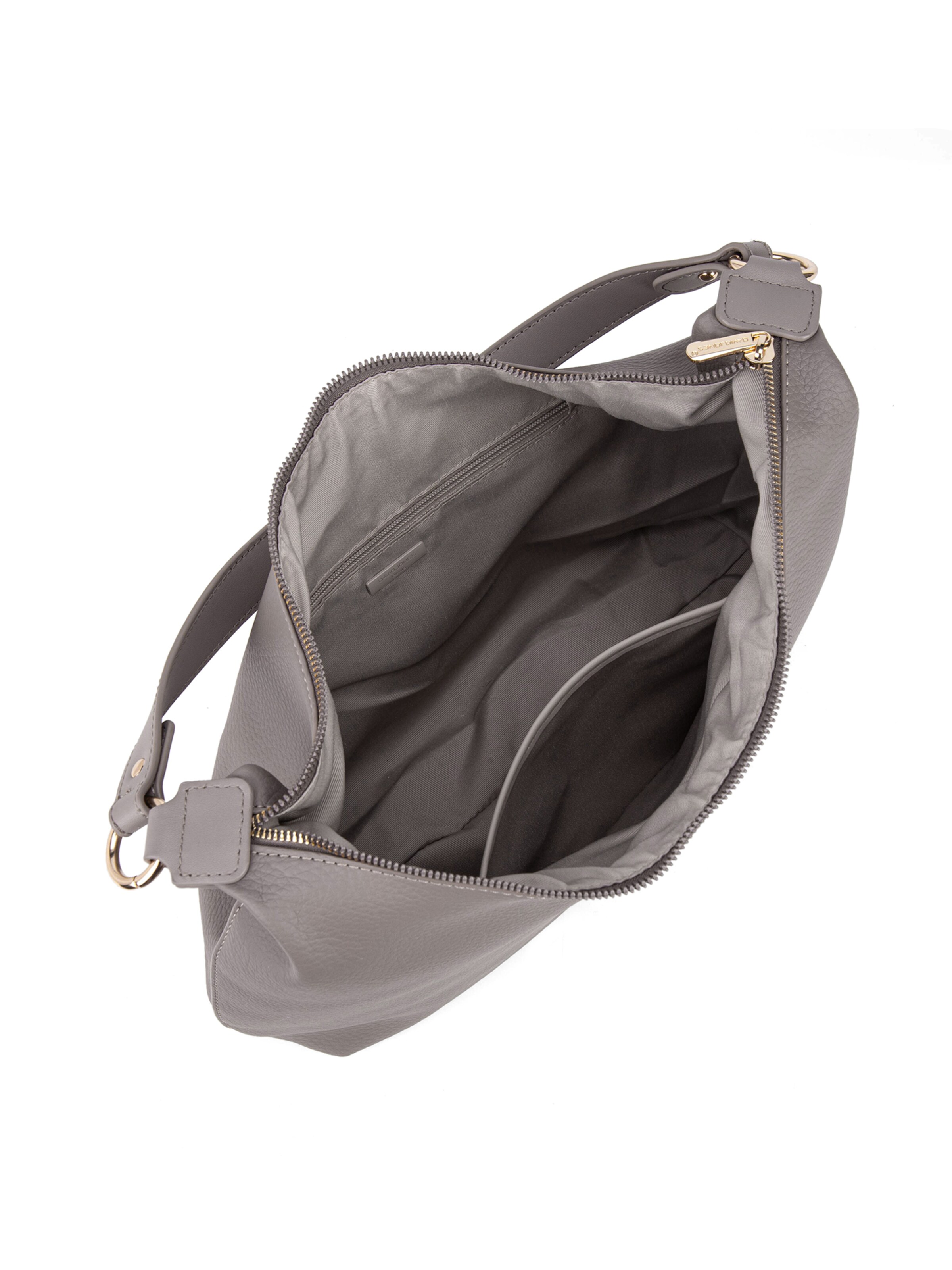 Borsa a spalla 'Borsa a Spalla Donna Pelle Vegana PU - Astrea Elite' di David Jones in grigio