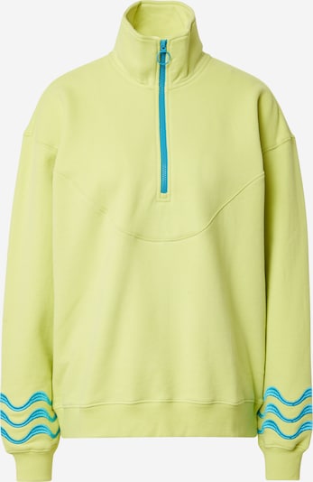 The Wolf Gang Sweatshirt 'VELA' in jade / apfel, Produktansicht