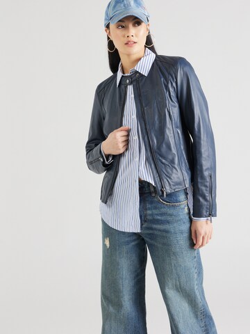 Studio AR Between-Season Jacket 'SIMO' in Blue