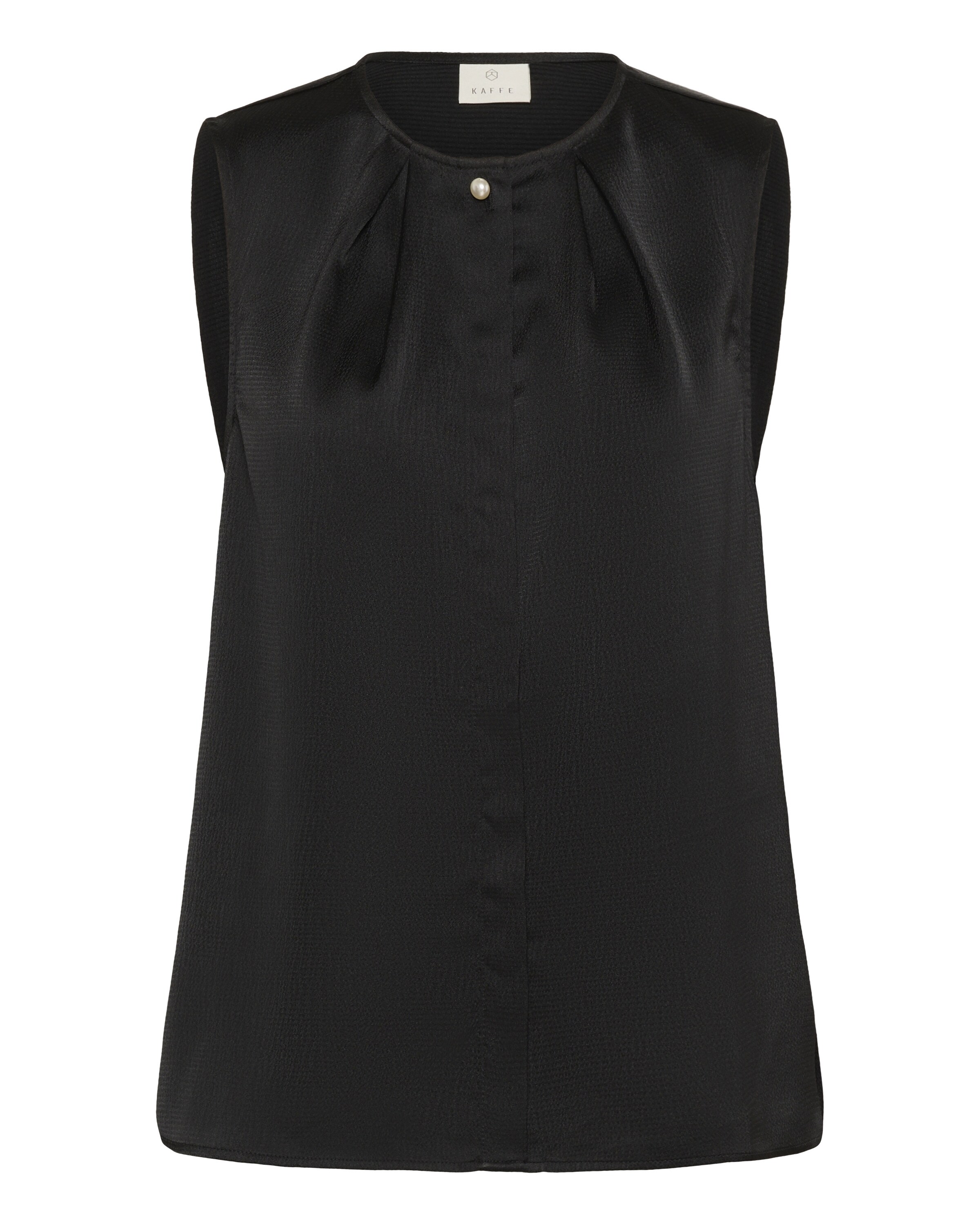Kaffe Bluse 'KAvera ' in Schwarz: Vorderseite