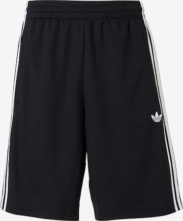 ADIDAS ORIGINALSregular Hlače 'Adicolor' - crna boja: prednji dio