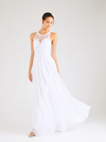 Robe de soirée Laona en blanc