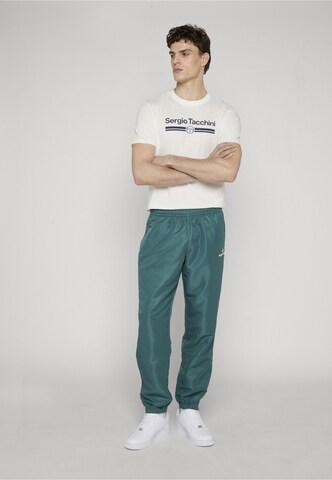 Sergio Tacchini Tapered Workout Pants 'Carson' in Blue