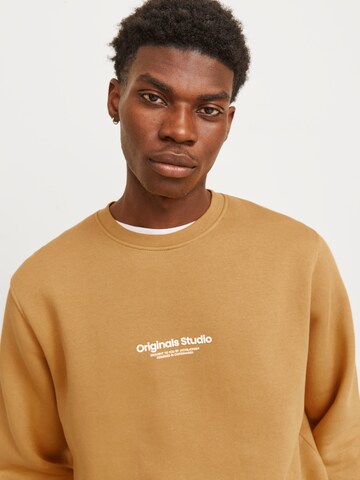 JACK & JONES Sweatshirt 'JORVesterbro' in Geel