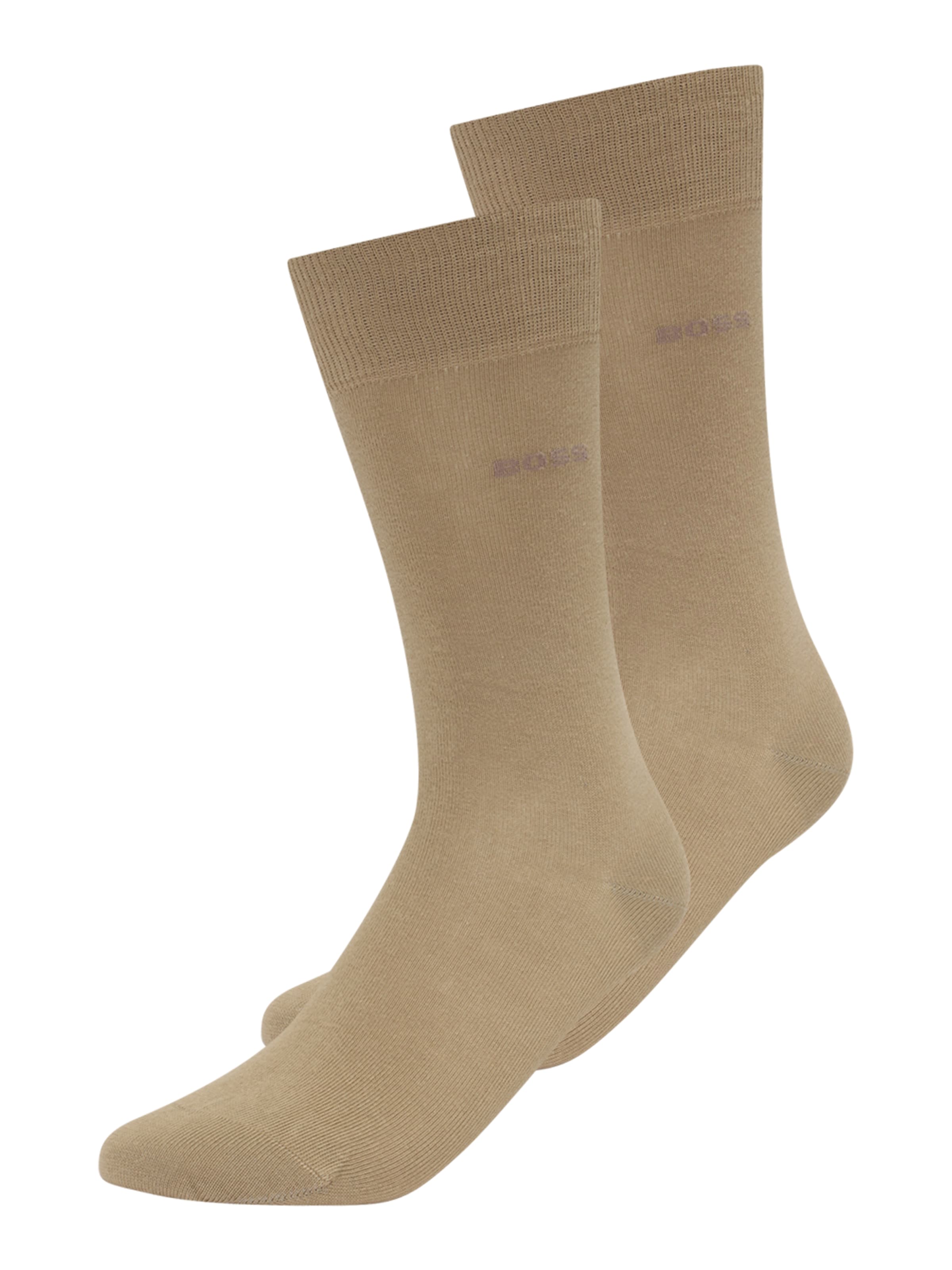 BOSS - Calcetines en beige: frente