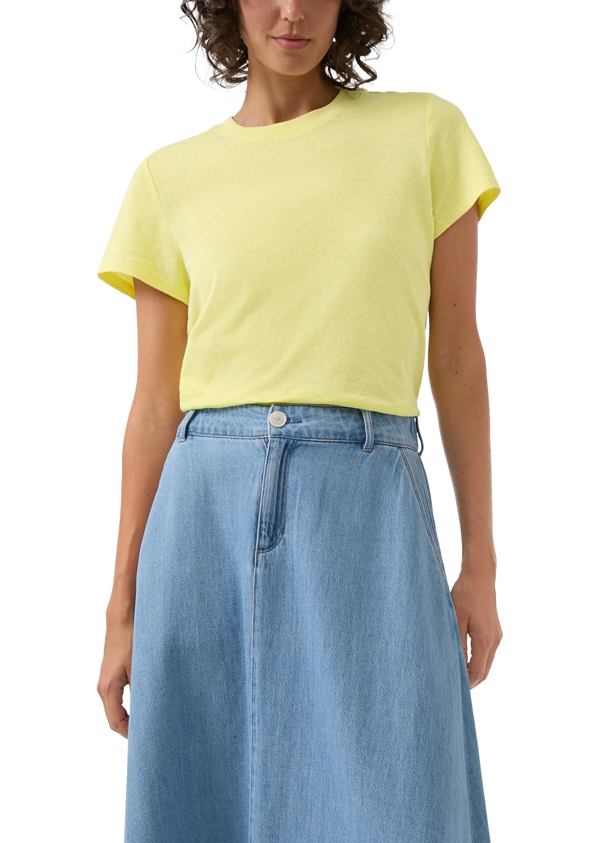 T-shirt s.Oliver en jaune