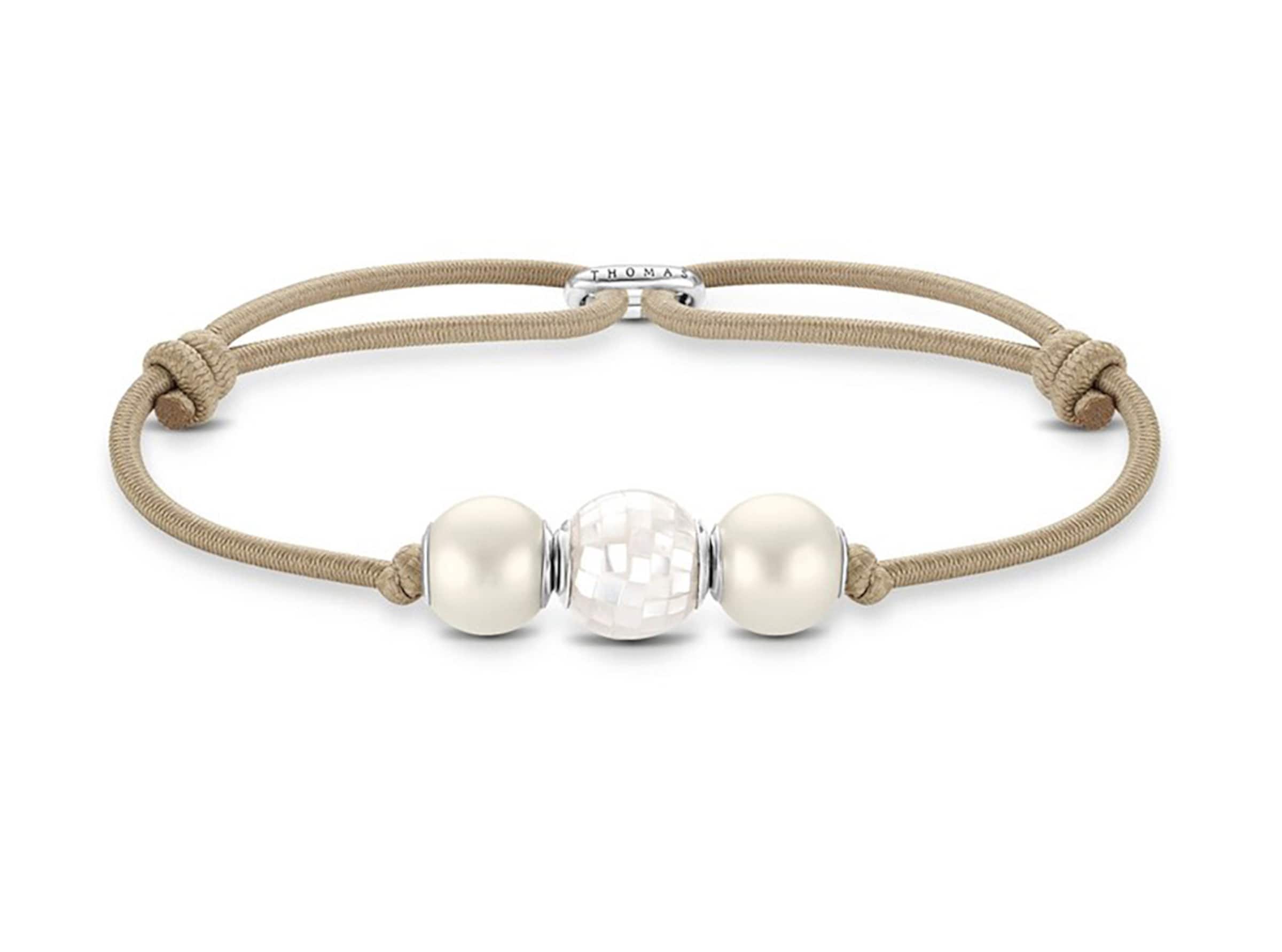 Thomas Sabo Armband in Beige: voorkant