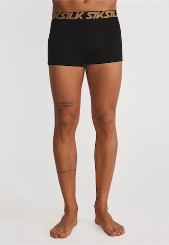 Boxers SikSilk en noir : devant