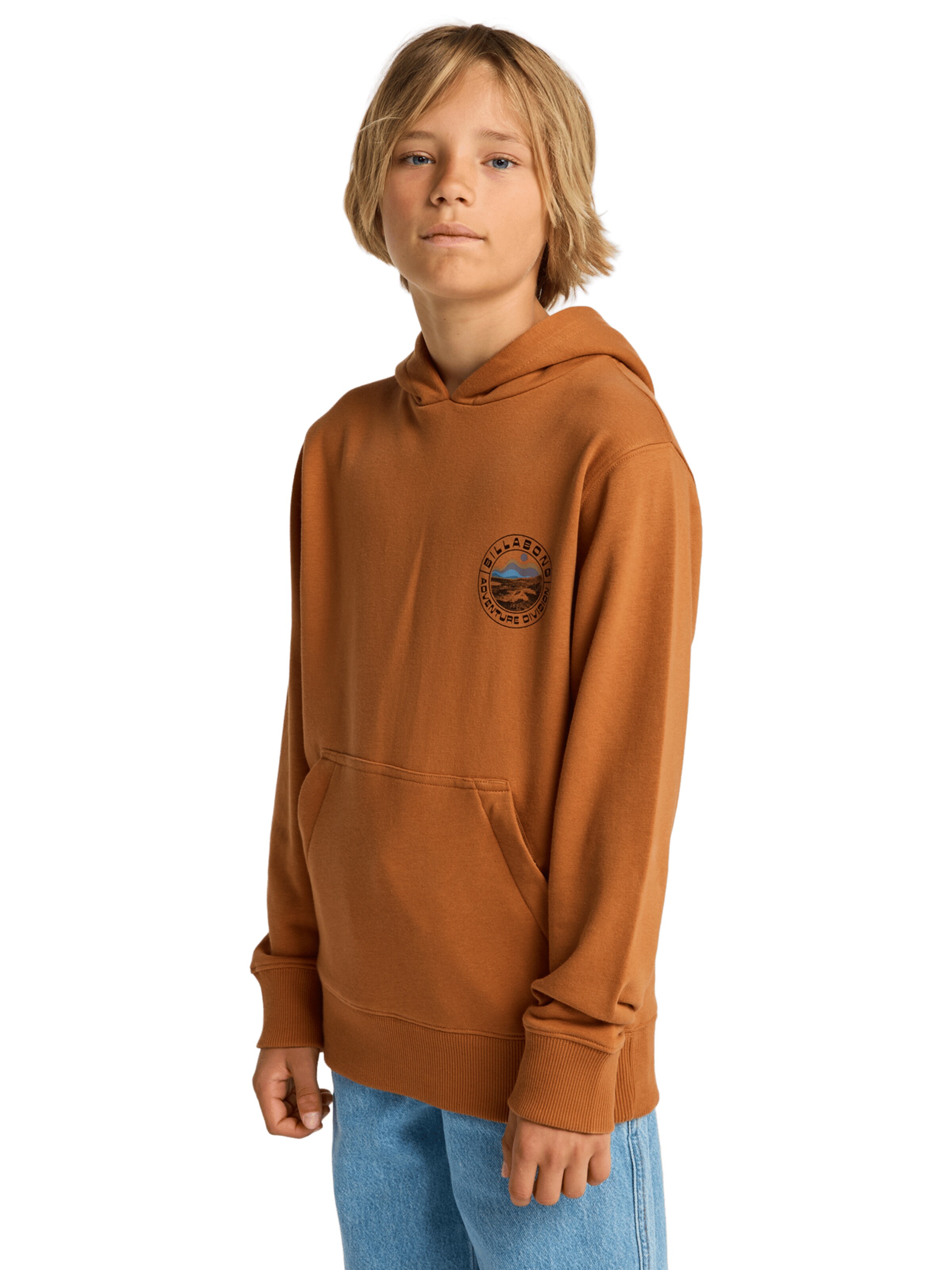 BILLABONG Sweatshirt 'Compass' in Orange