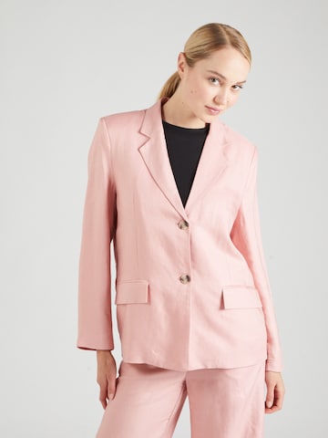 Blazer 'Brikka' minimum en rose : devant