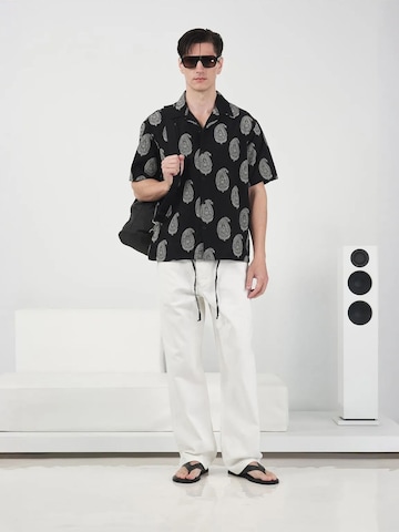 Giesto - Regular Fit Camisa em preto