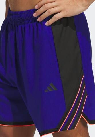 ADIDAS PERFORMANCE - Loosefit Calças de desporto 'Crazy Lite' em azul