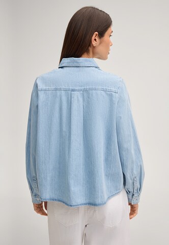 JOOP! Blouse 'Urmina' in Blauw