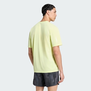 Maglia funzionale ' Multi CLIMACOOL Logo Tech' di ADIDAS TERREX in giallo