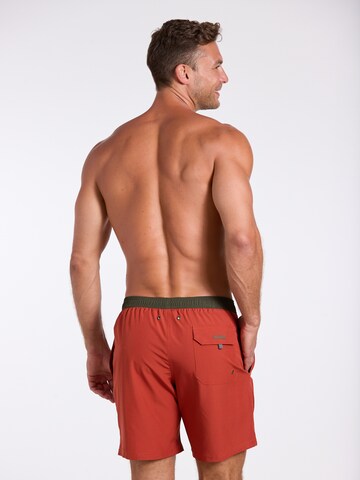 Pantaloncini da bagno di wavebreaker in arancione