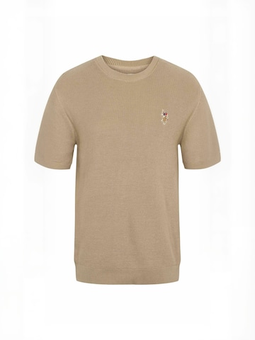 U.S. POLO ASSN. Overhemd ' UMDarwin ' in Beige: voorkant