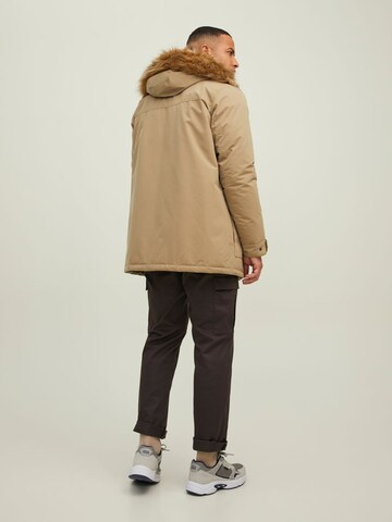 Parka invernale 'Winner' di JACK & JONES in beige