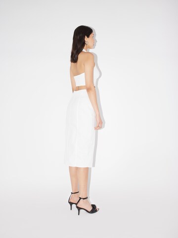 Robe 'Joelina' LeGer by Lena Gercke en blanc