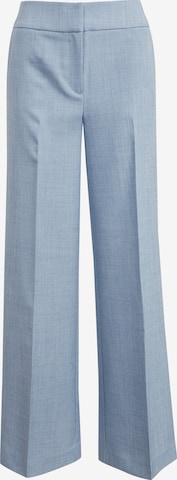 Orsay Wide leg Pleated Pants in Blue: front