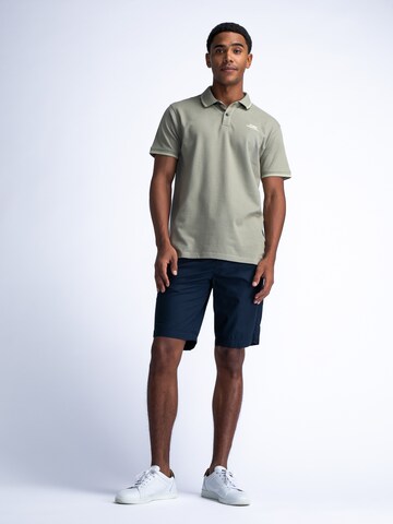 Petrol Industries Regular Broek 'Tropicana' in Blauw