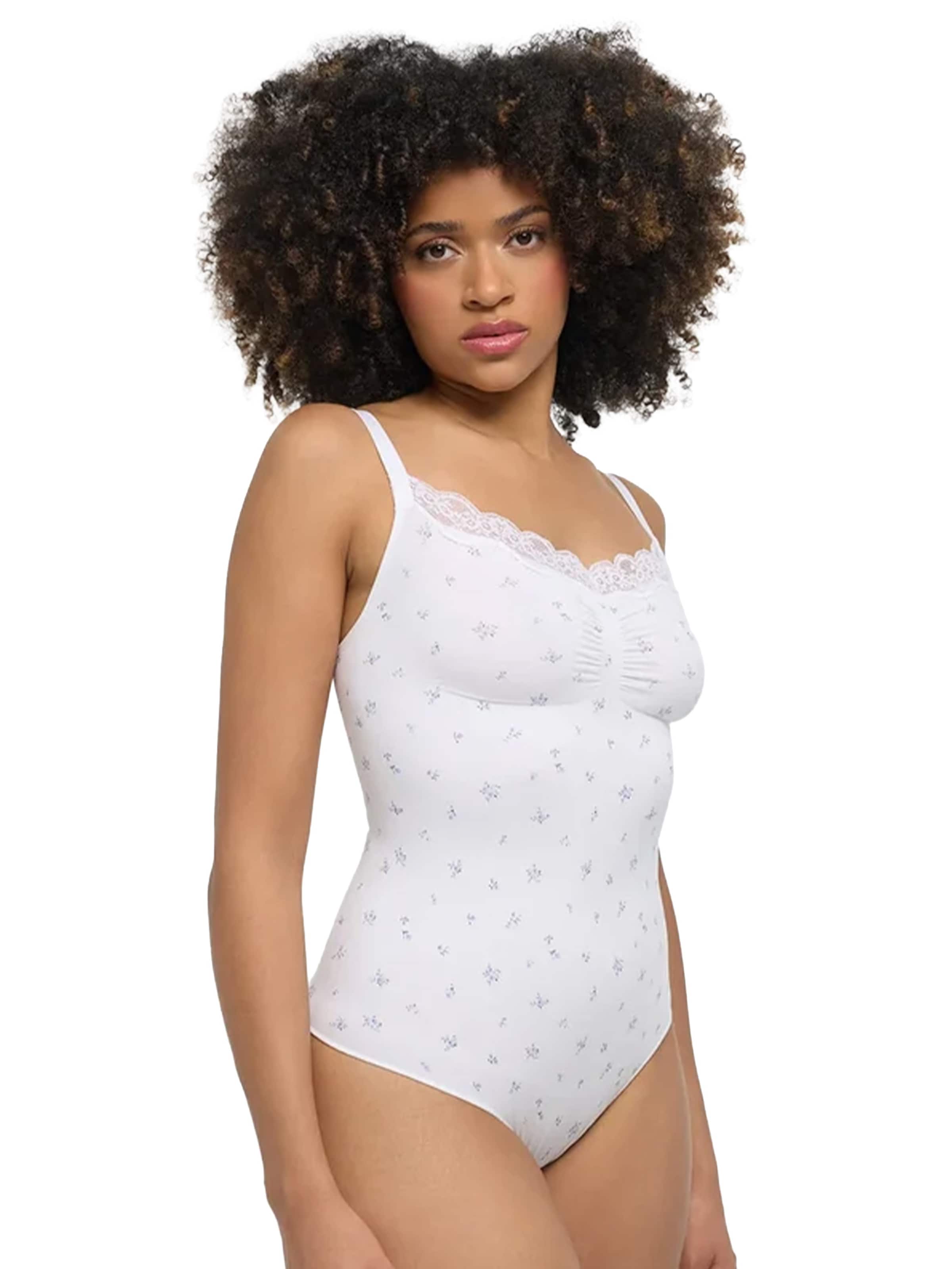 Body modelant 'Bodysuit Sculpting Shapewear mit Lace' cfab en blanc