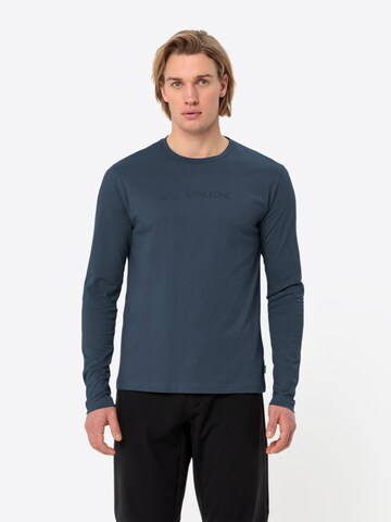 VAUDE Shirt in Blauw: voorkant