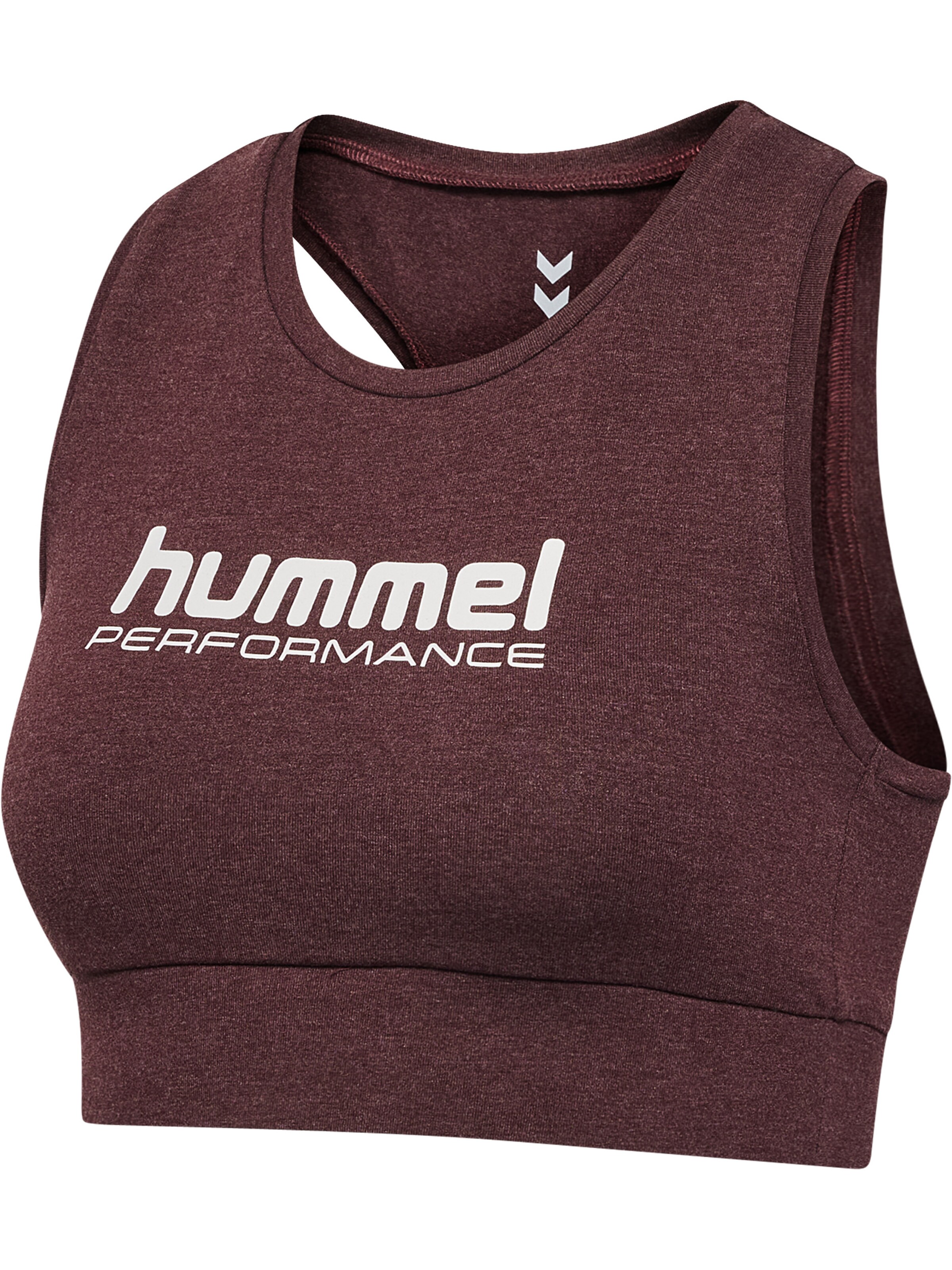 Hummel Sporttop 'Pulse' in Braun