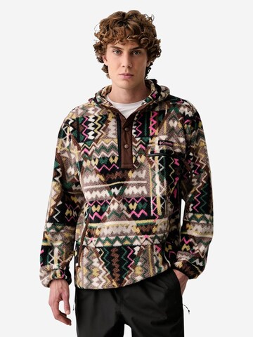 COLUMBIA - Sudadera 'Helvetia II' en marrón: frente