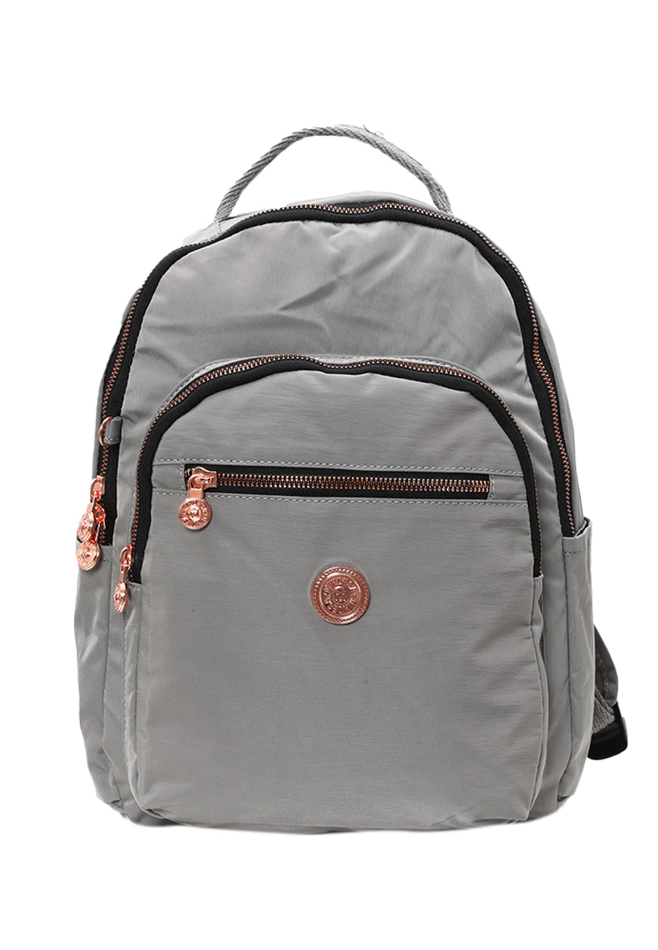 Mindesa - Mochila en gris: frente