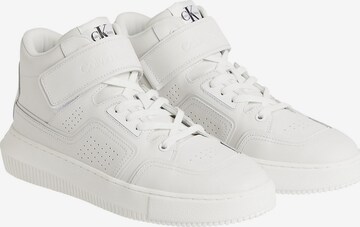 Calvin Klein Jeans High-Top Sneakers in White