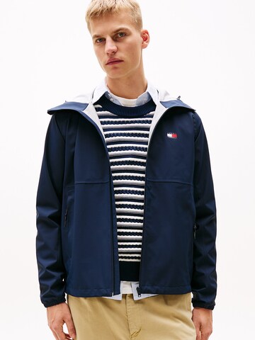 Tommy Jeans Tussenjas in Blauw: voorkant