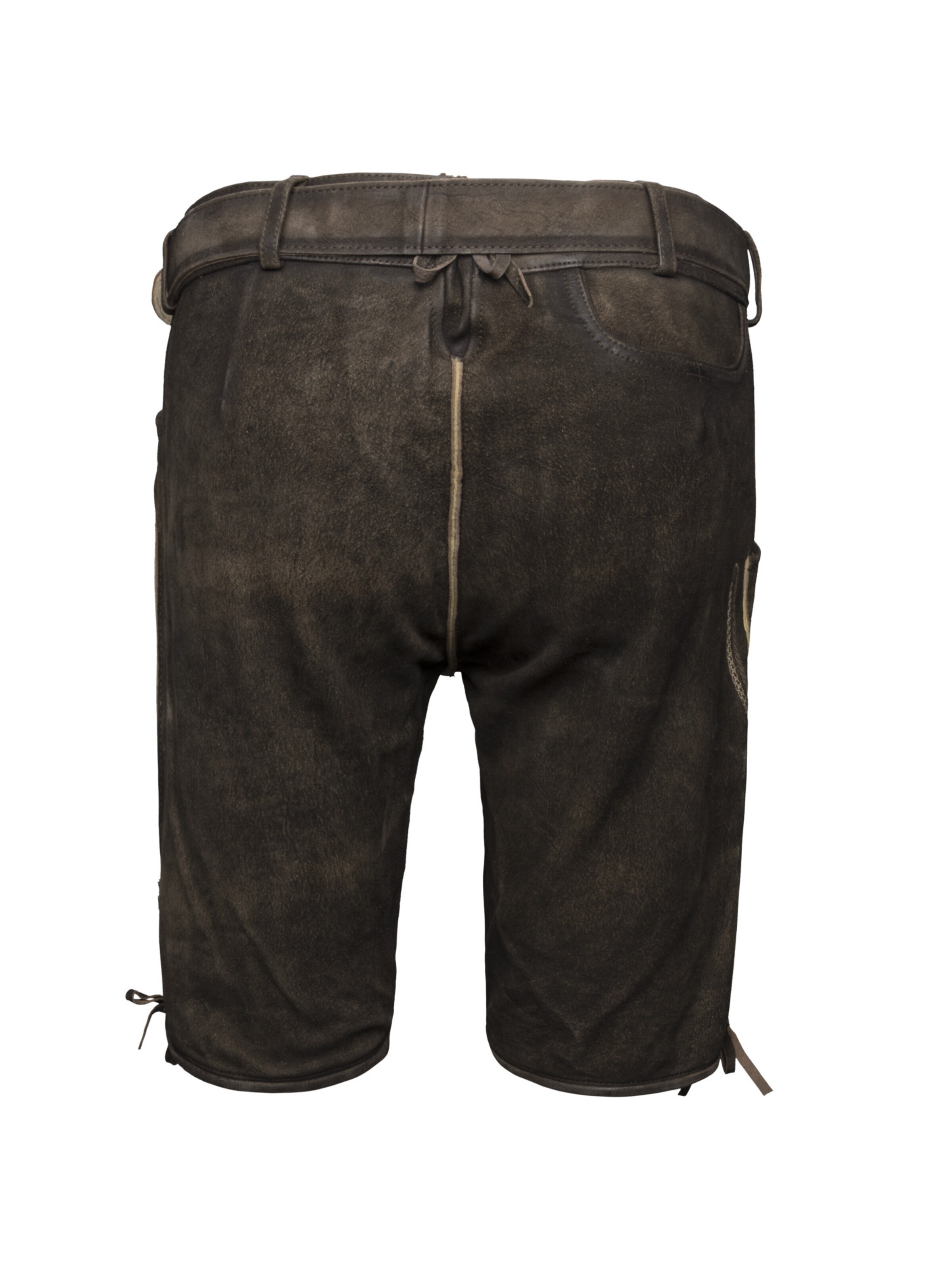 Krüger Buam Regular Trachtenhose 'Roger' in Braun