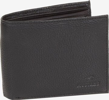 MUSTANG Wallet in Black: front