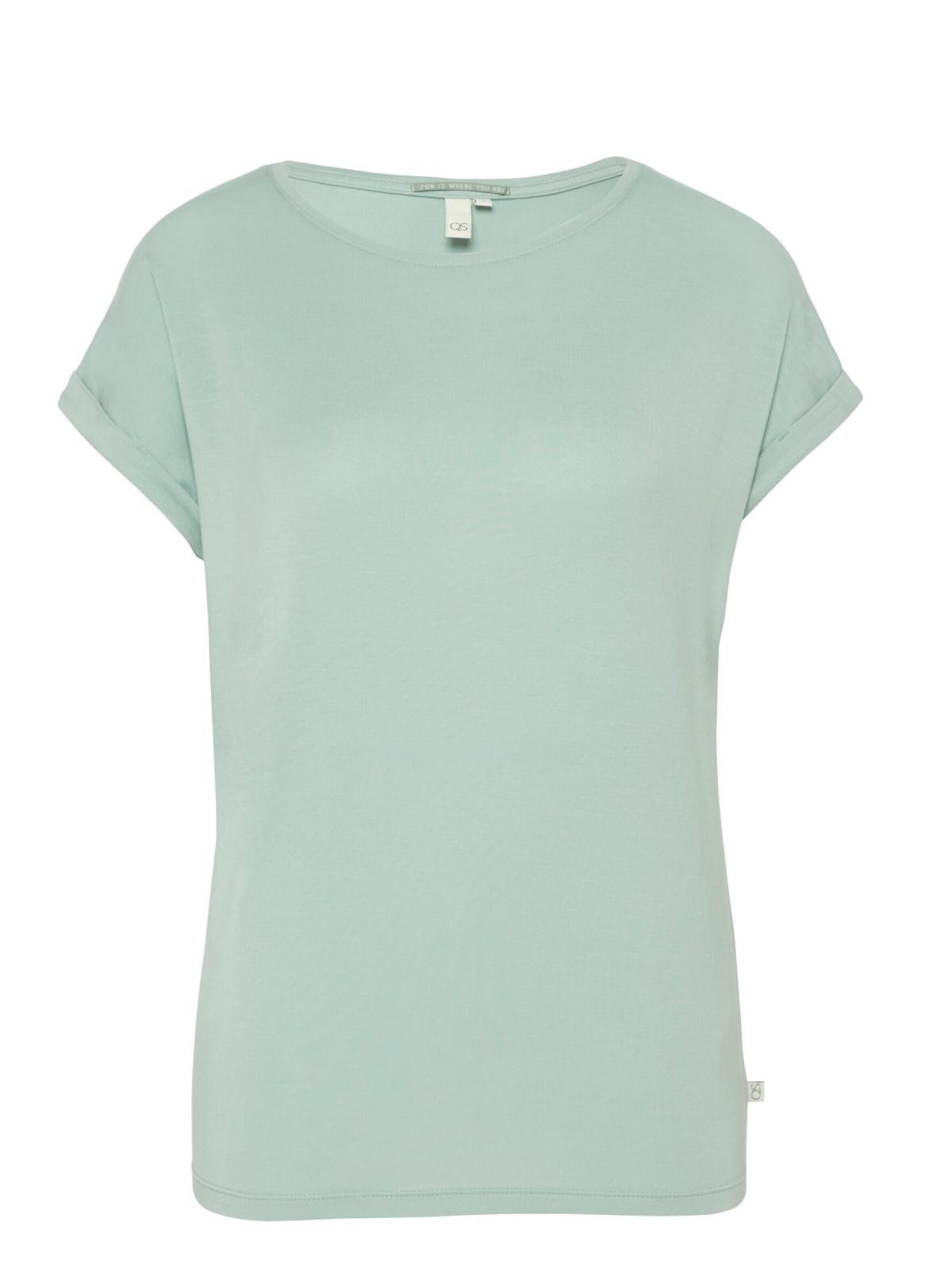 QS Shirt in XS in de kleur Zwart, Productweergave