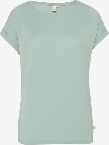 QS Shirt in Zwart: voorkant