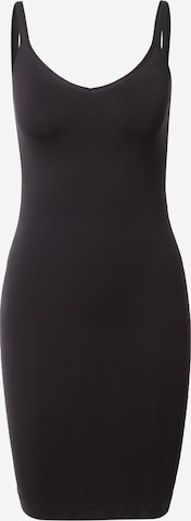 PIECES Bodice Dress in Black: front