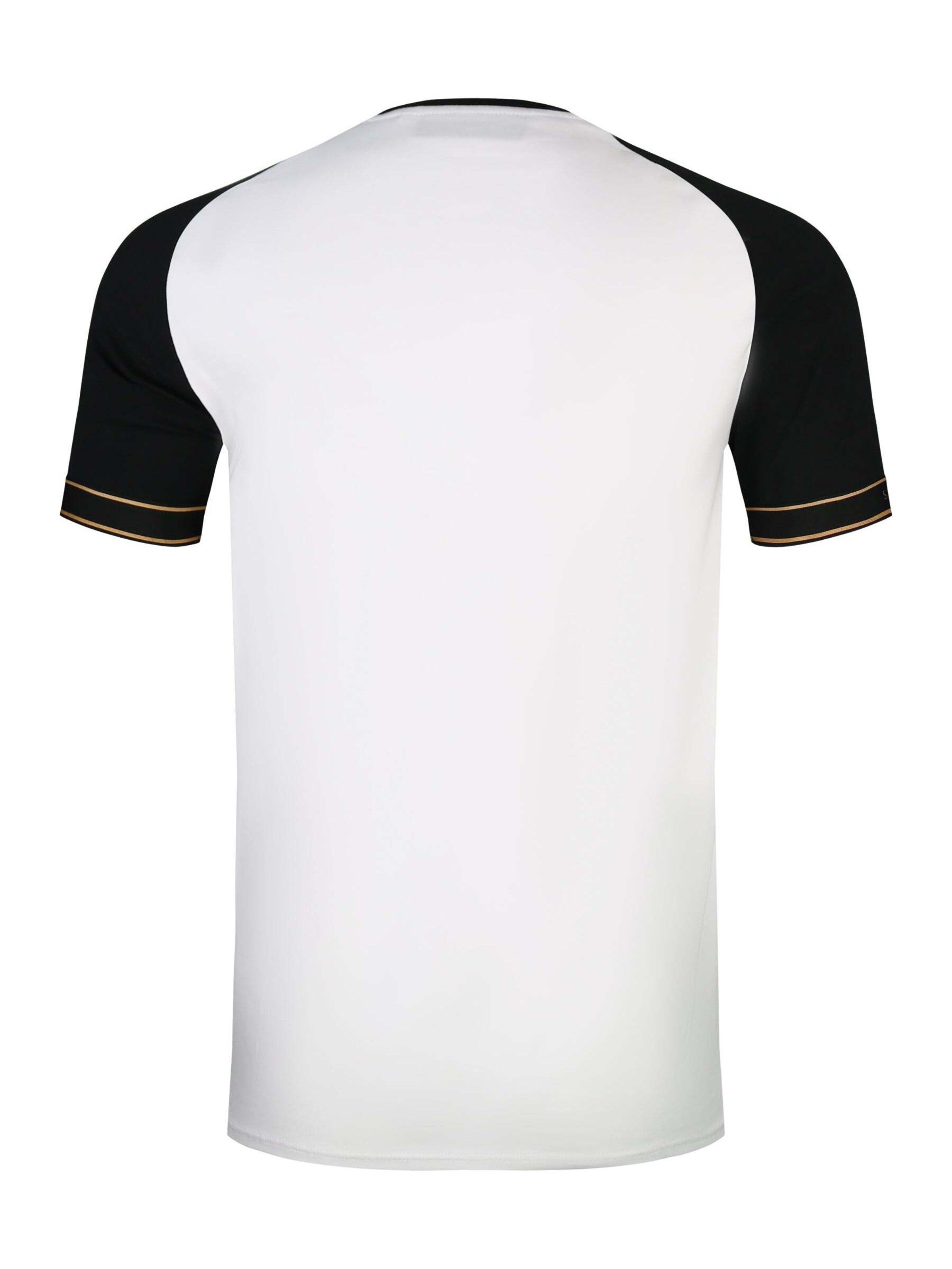 SikSilk - Camiseta 'Tech' en blanco