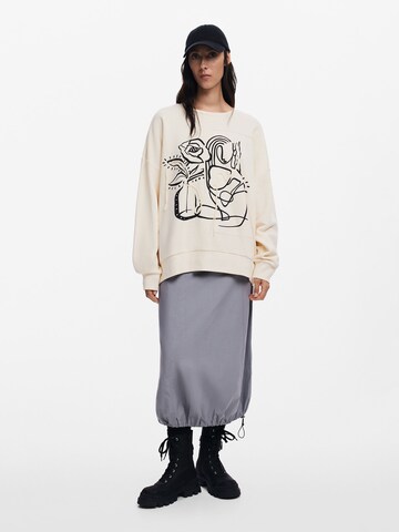 Desigual Sweatshirt in Weiß