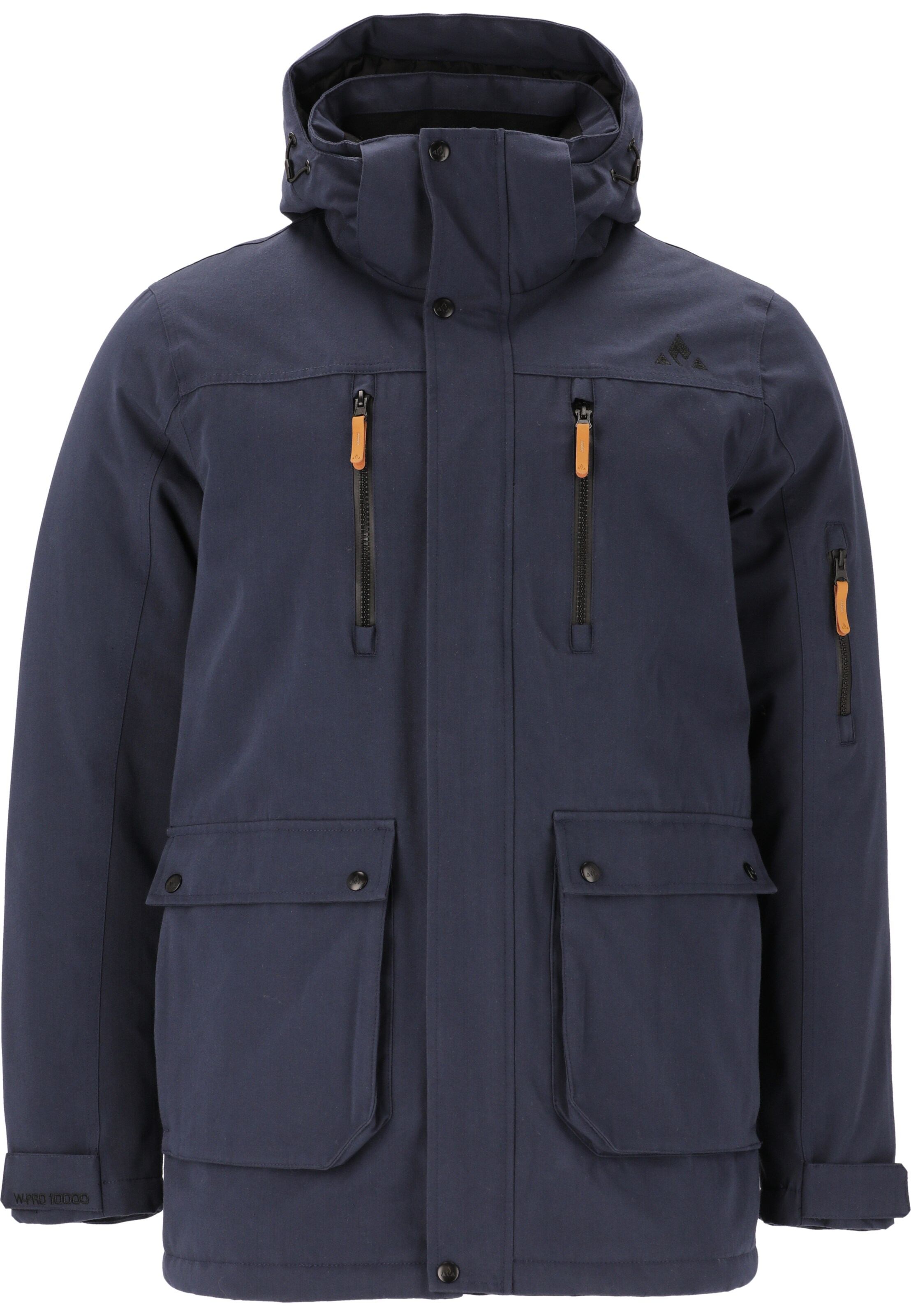 Whistler Outdoor jacket 'Wander' in Blue: front