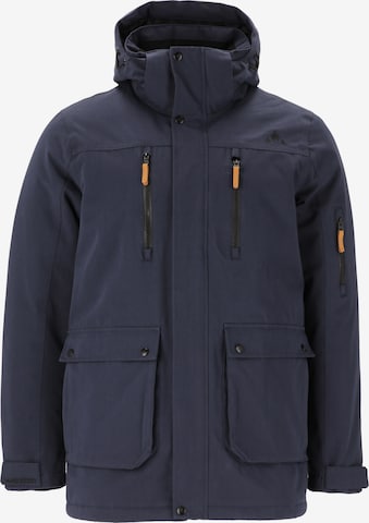 Whistler Outdoor jacket 'Wander' in Blue: front