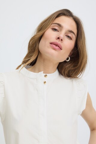 Pulz Bluse 'CLEO' in Weiß