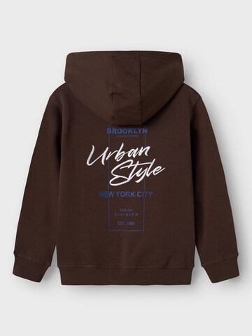 Sweat NAME IT en marron