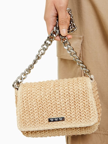 Bershka Tasche in Beige